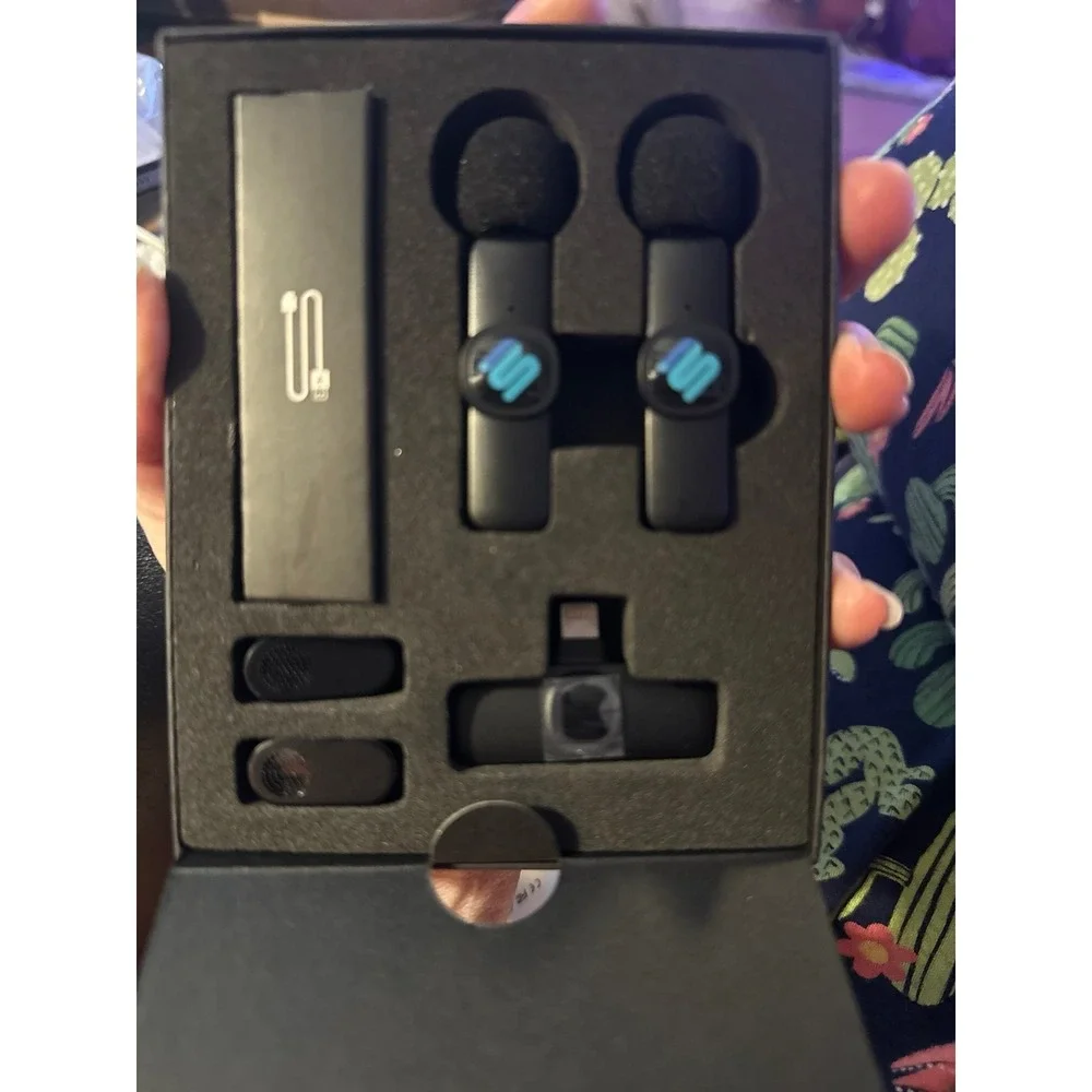 Wireless Lavalier microphone 2 pk